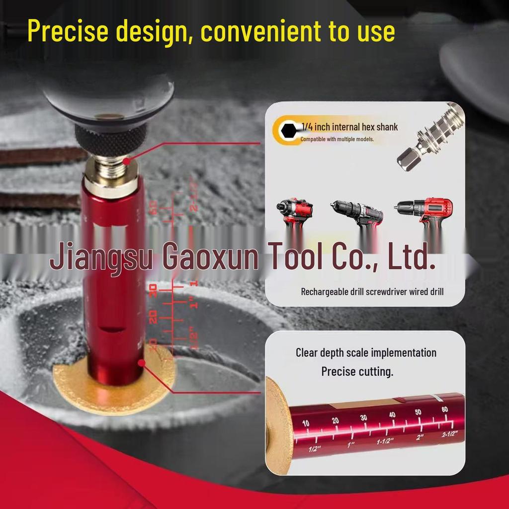 Mini Adjustable Inner Pipe Cutter with Limit Stop for Drain Tubes