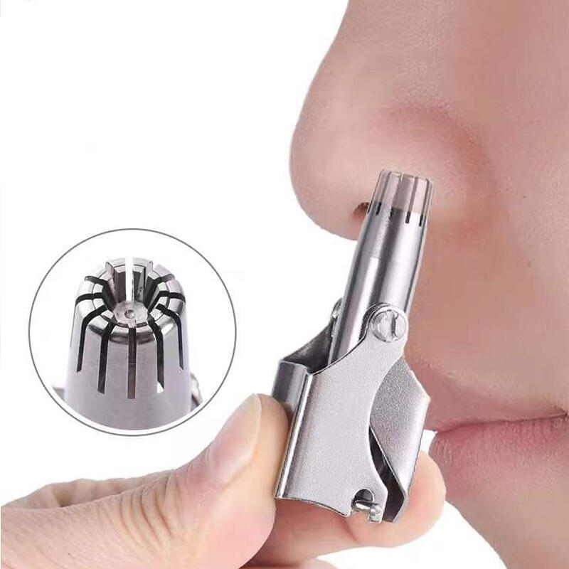 Manual Nose Hair Trimmer Men's Nose Hair Removal Tool Nose Hair Trimmer