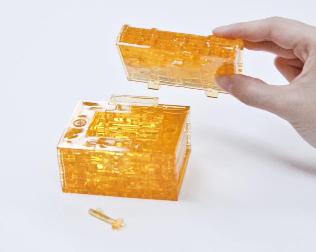 Beverly Puzzle 3D Kryształowy Puzzle Skrzynia Skarbów