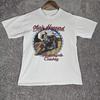 Merle Haggard Bílé tričko Motocykl Kovboj Country hudba S až 5XL Unisex tričko