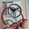 Original car size ABS Rear Trunk Emblem Badge Sticker For Mercedes Benz W204 W205 W206 W176 W211 H247 W212 W213 W117 badge