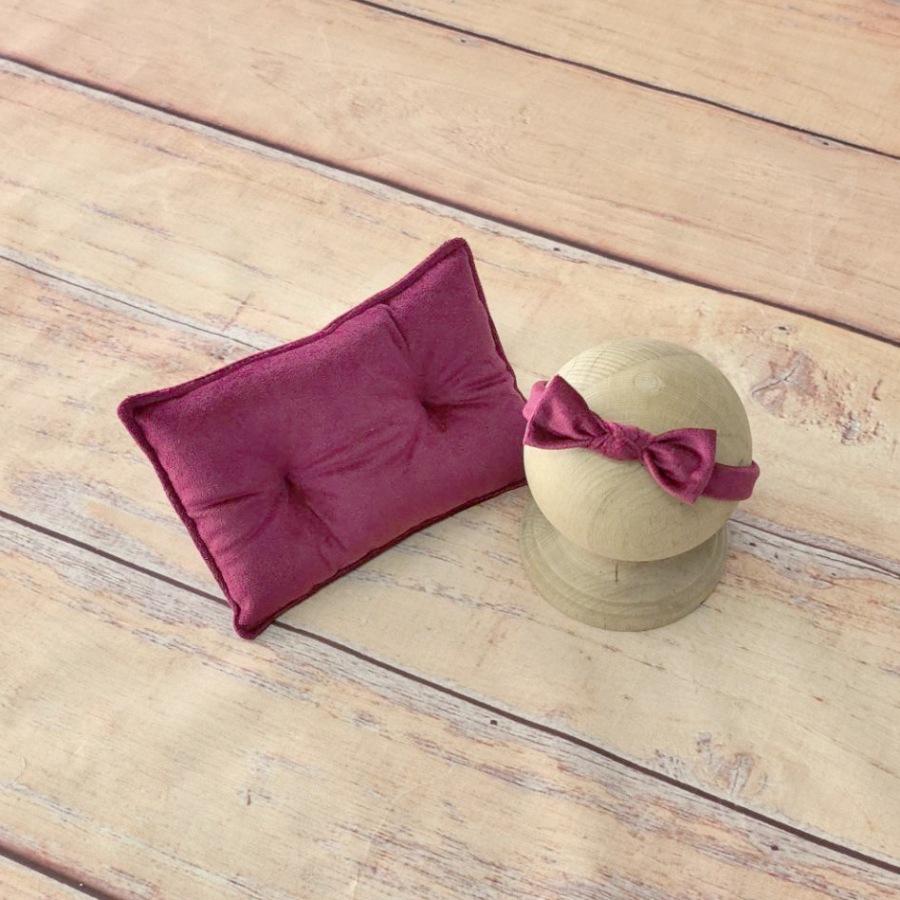 

Реквизит для фотосъемки новорожденных Позирование Бархатные позы Подушка Мини-подушка для младенцев Коврик Аксессуары для фотосъемки