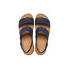 Crocs Brooklyn Woven Wedge Sandals 'Blue Brown' Women's 209977-410