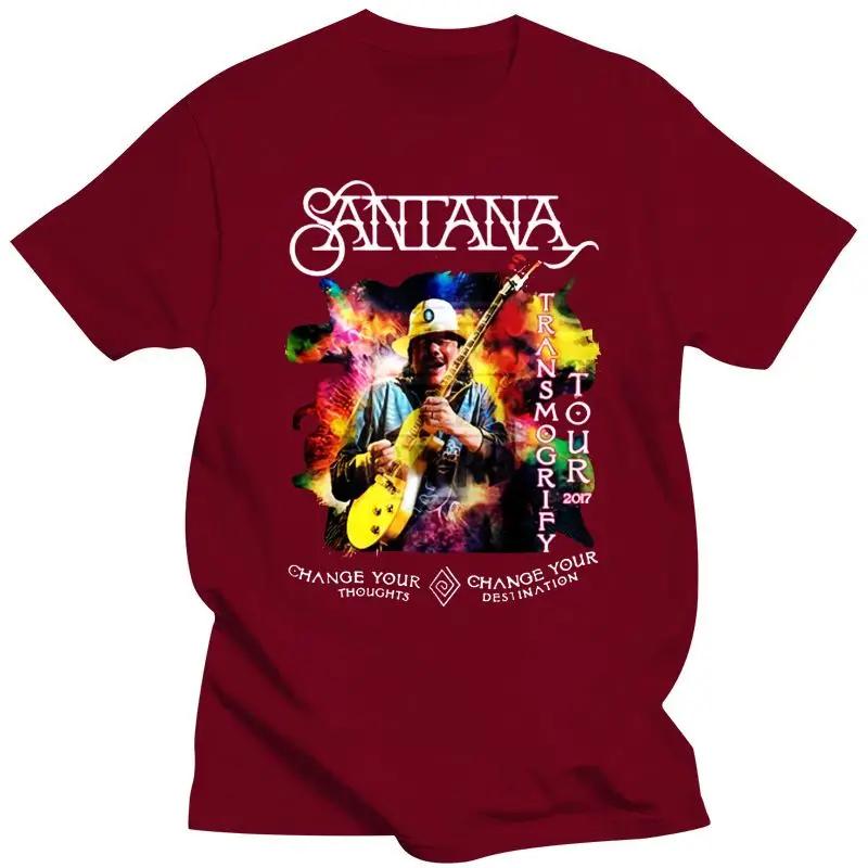 

Carlos Santana Transmogrify Usa Tour T Shirt Men Size S To Mens Clothing harajuku COTTON graphic t shirts oversized t-shirt S