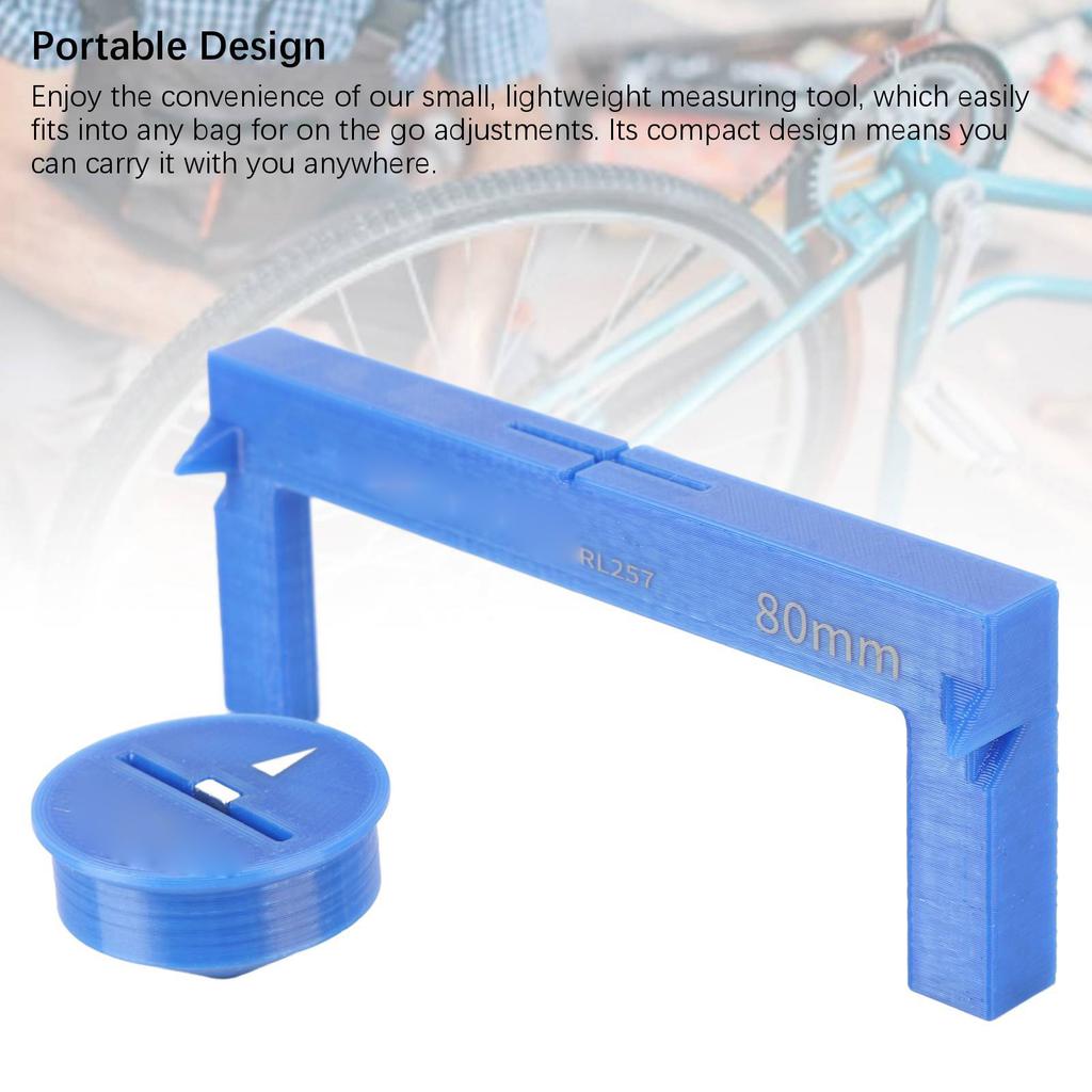 Bike Saddle Measure Tool Bottom Bracket Center Position Tool Bicycle Seat Cushion Height Measuring