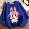 Children's Round-neck Hoodie, Long-sleeved, Fashionable and Loose Coat for Boys and Girls In Spring and Autumn