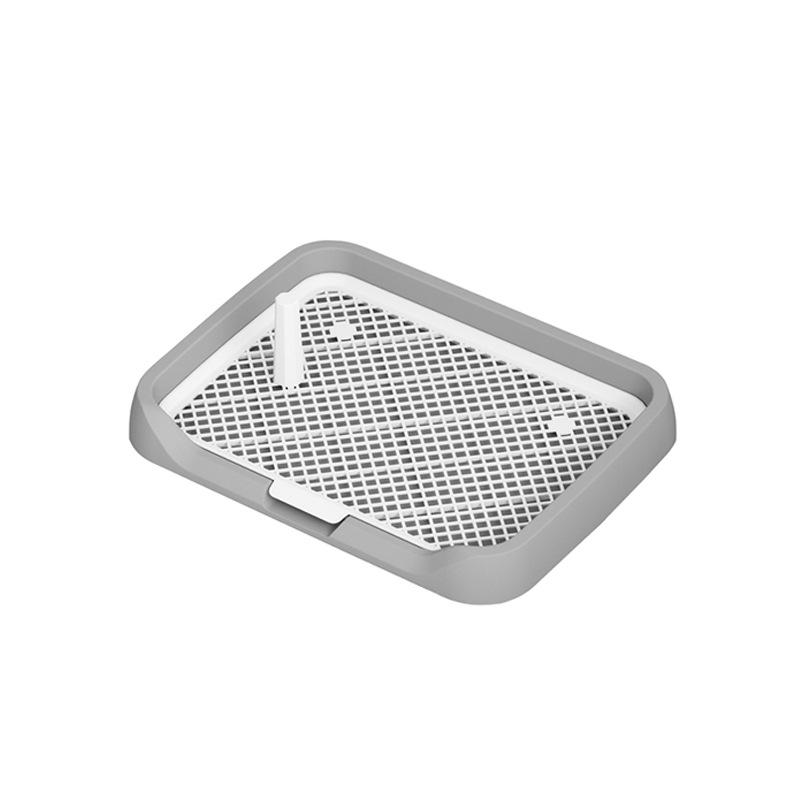 Flat Dog Toilet: Splash-Proof, Flushable Design for Small To Medium Dogs