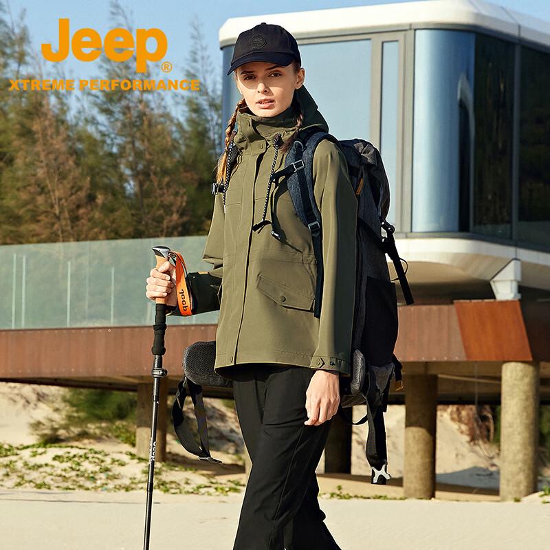 

Jeep Women s Casual Single-Layer Shell Jacket J212084026 L