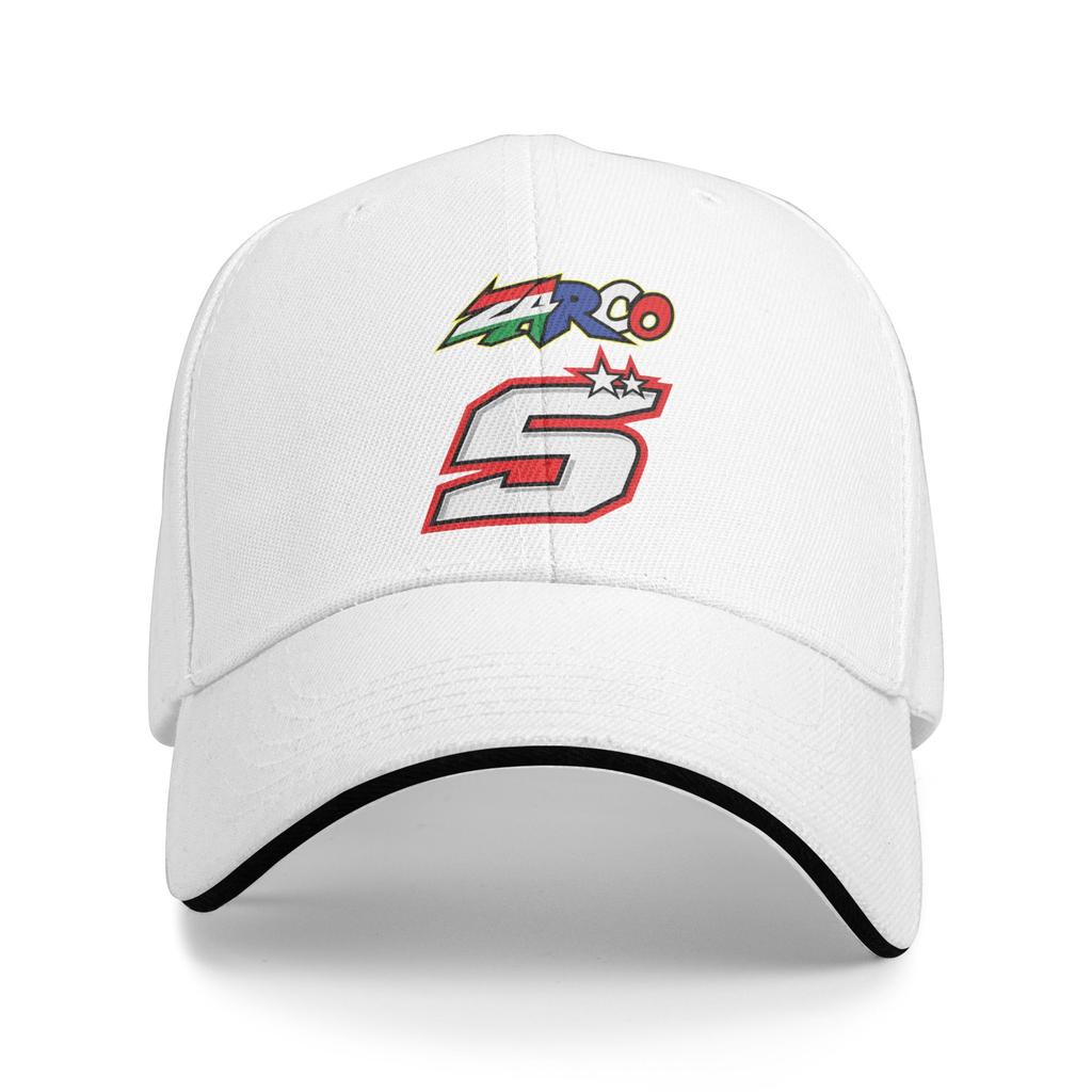 Summer 2025 No 5 Johann Zarco Moto Baseball Cap  Outdoor Gym Stylish Print Sun Hip Hop Hats Unisex-Teens High Quality Caps
