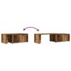 Coffee Table Vintage Wood Look 150 x 50 x 35 cm Engineered Wood