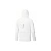 Saucony Solid Color Zip-Up Hooded Jacket Men Jackets White SC2239022-1