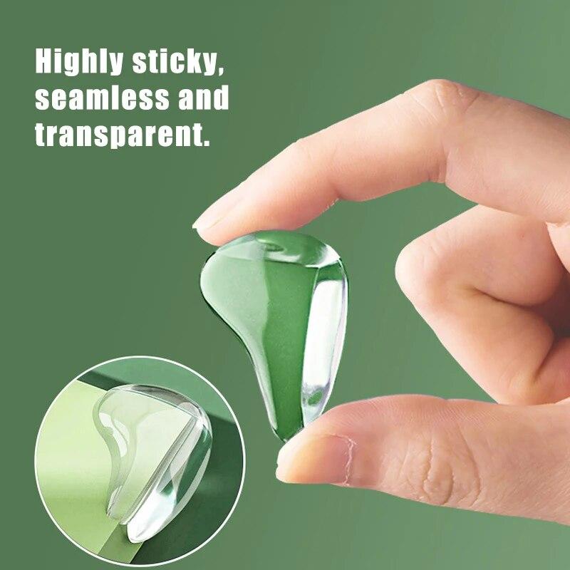 10PCS Clear Anti-collision Coffee Table Furniture Corner Protectors Children's Soft Corner Sheathing Living Room Decor