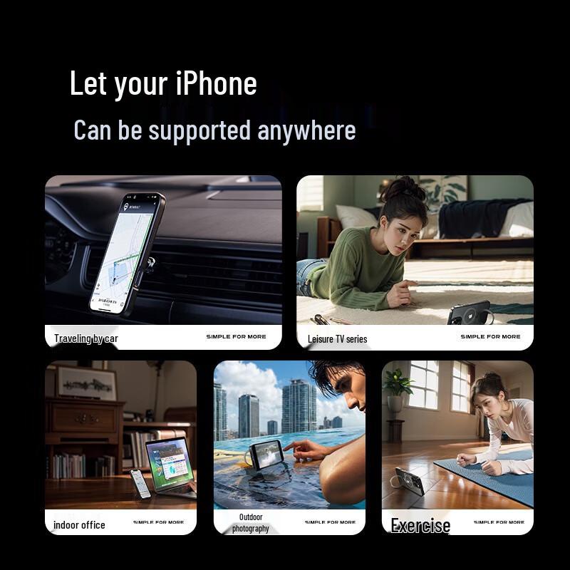 Baseus Magnetic Stand Case for iPhone 16 Pro Max