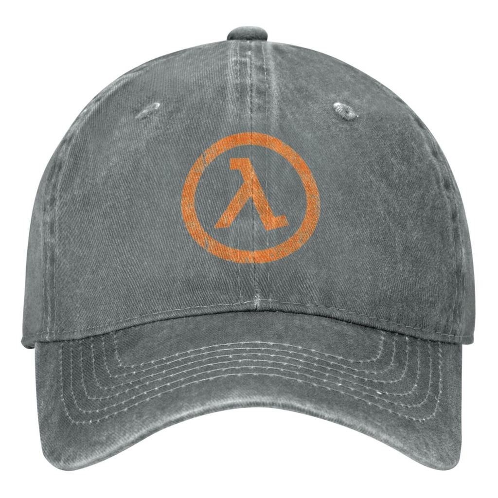 Black Mesa Half Life Lambda Denim Baseball Cap Game Outdoor Sun Hip Hop Hats Summer FeUnisex Unisex Vintage Sun Visors Baseball Caps