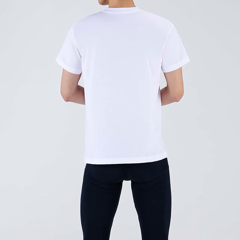 [Gunze] G.T. HAWKINS T-Shirt 3-Pack, Jersey Knit, HK15133, Men's Black (Equivalent To Japanese Size L)