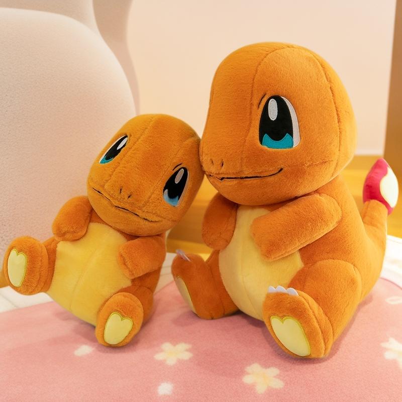 20-60Cm Kawaii Orange Charmander Pokémon Plush Toys Soft Dolls Cartoon Stuffed Anime Pillow Girls Boys Room Decor Birthday Gifts