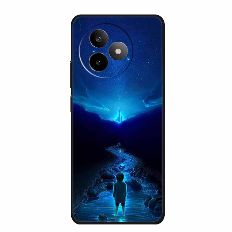 Handyhülle Für Redmi K80 Ultra Rückseitenabdeckung Hülle Stoßfest Schwarz Silikon Weiche Hülle Für Xiaomi Poco M6 4G Redmi 13 4G 5G Hülle