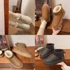 Cozy And Stylish Women's Faux Fur Lined Snow Ankle Boots With Non-slip Waterproof Features