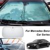 Car Front Windshield Sunshade For Mercedes Benz C E S GLC GLE CLA CLS A GLA GLB GLS SLK G Class UV Protection Sun Shade