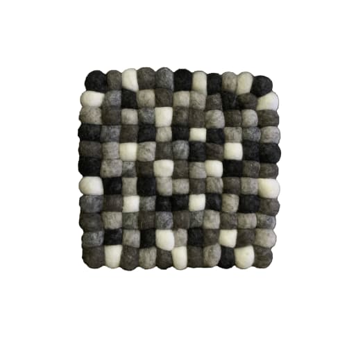 

Подставка под горячее, Войлок, Шерсть, 100% Натуральные материалы (Монохромный квадрат)