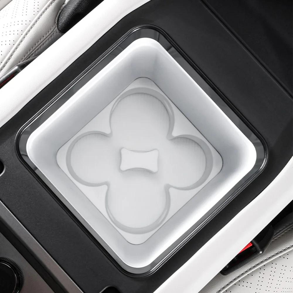 For BYD Leopard Titanium 3 Special Refrigerator Silicone Cup Pad Armrest Box StorageBox Interior Modification Supplies