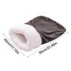 Cat Winter Sleeping Bag Soft Warm Puppy Cave Soft Cat Nest Bed For Pet Parents Cold Weather Winter Indoor Living Room Bedroom