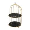 Nordic Vanity Table Birdcage Shelf Makeup Storage Box for Bathroom
