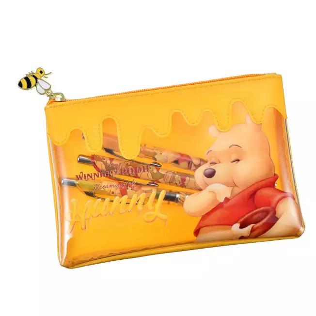 DISNEY Pencil Cases and Pen Cases Winnie the Pooh HONEY DAY Japan NEW