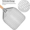 12/14 Inch Aluminum Perforated Pizza Shovel Peel with Detachable Handle Nonstick Oven Baking Paddle Spatula Turners Accessories