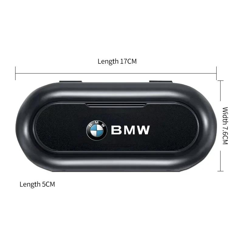 Scatola portaocchiali portaoggetti organizer per parasole auto Accessori Per BMW E36 E46 E53 E90 E60 E61 E93 E87 X1 X3 X5 X6 F30 F20