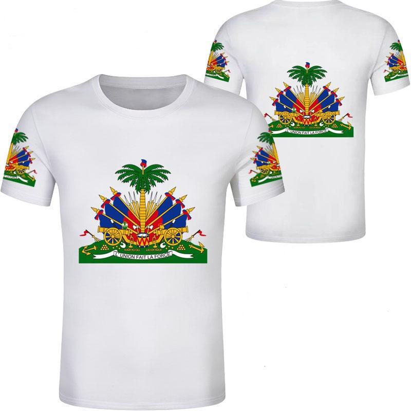 HAITI Flag National Emblem T-Shirts 3D Printed TShirt Summer T Shirt Fashion Kids Casual Boys Girls Tees Tops Children Clothing