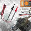 2 Pcs Testing Hook Clip Multimeters Test Lead Probe Kit Repair Tool Measurement Analysis Instruments 4mm Plug In Hook