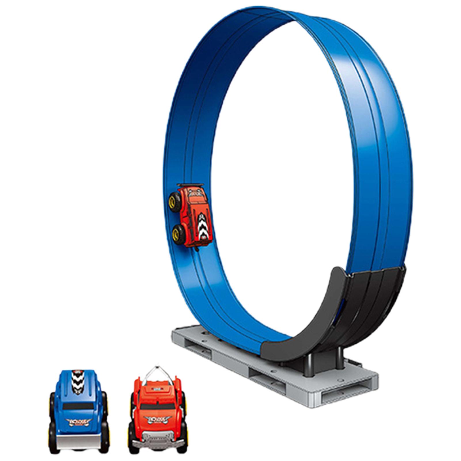 

Mini Magnetic Railcar Set Small Cute Anti-Gravity Stunt Speed Double Car Wheels Model For Children Kids