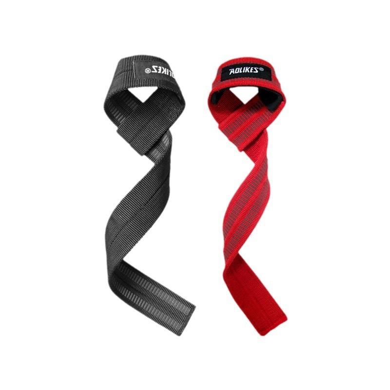 Weightlifting Wrist Straps 1 Pair Anti-slip Comfortable Grip Hand Wraps for Gym Crossfit Deadlift Bodybuilding Use
