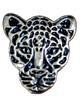 @ Lion Face Shaped With Stone Brooch Pin White Color For Men Zr942-60%Off