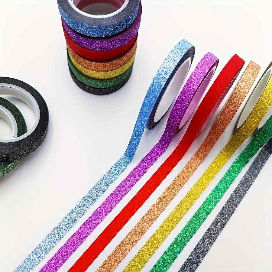 Ruban Décoratif à Paillettes pour l'Art, le Scrapbooking, la Décoration et l'Artisanat