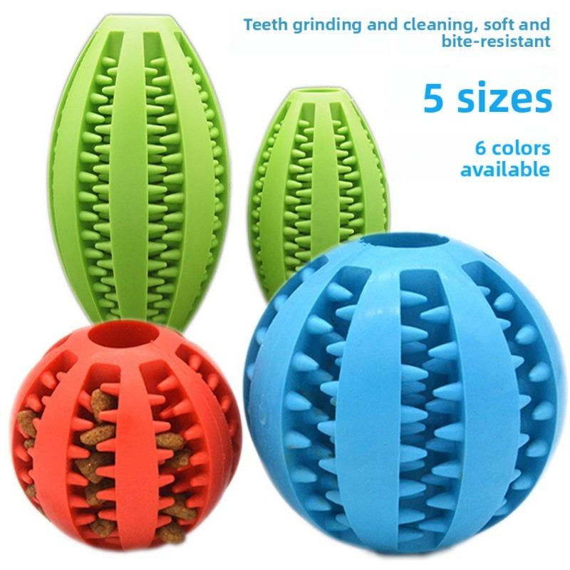Dog Toys, Teething Balls, Durable Pet Teething Balls, Tooth-cleaning Watermelon Balls, Festival Gifts