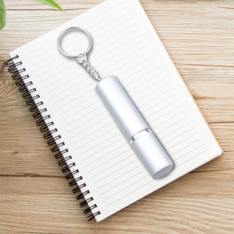 10ml Metall-Sprühparfüm-Probenflasche Schlüsselanhänger Auto-Innenraum Geschenk Mini Tragbarer Sprühparfüm-Spenderflaschen-Schlüsselanhänger