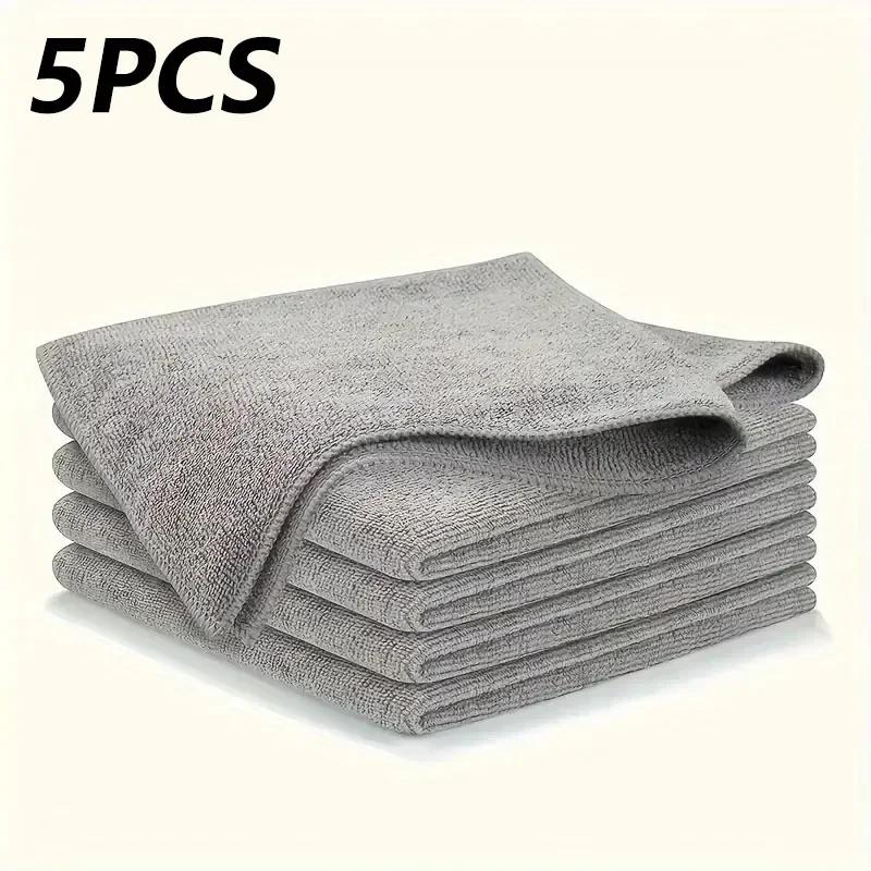1/50PCS Microfiber Cleaning Cloths Lint Free Microfiber Cleaning Towel Cloths Reusable Cleaning Towels Absorbent for Car Window
