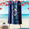Name Custom Tampa Bay Rays Print Beach Towel, Large Soft Quick Dry Towel for Beach Camping Swimming