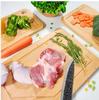 Bamboo Cutting Board Set with Juice Groove for Kitchen and Fruit Chopping