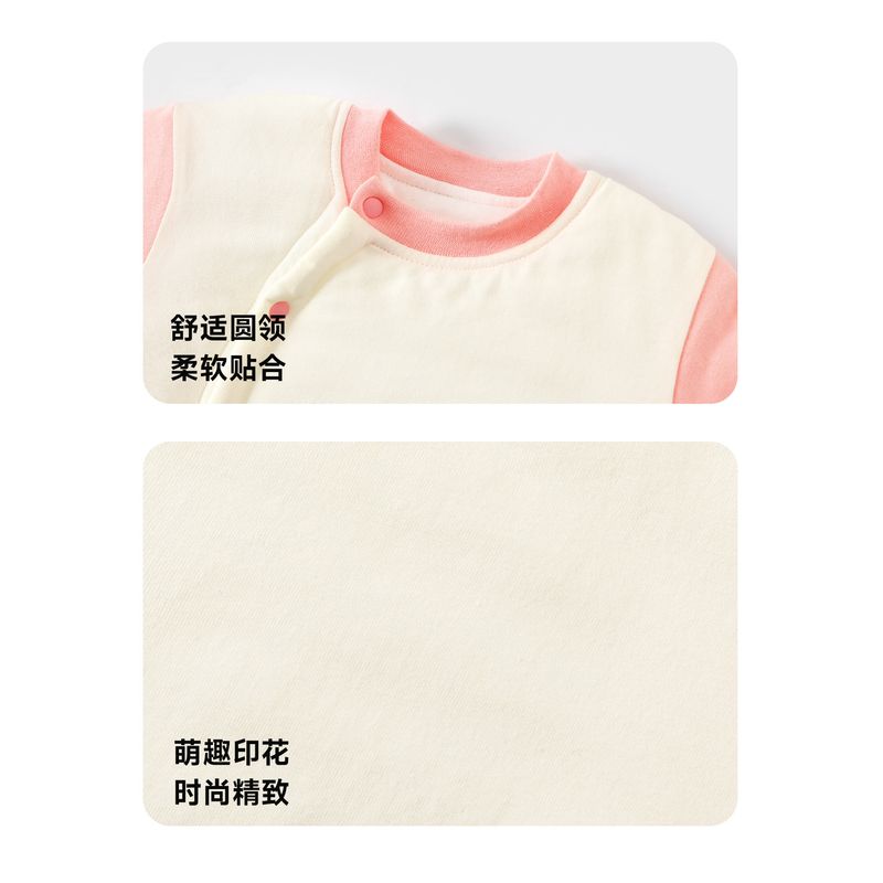 Baby Romper with Cotton Padding for Autumn and Winter, Newborn Boy Cotton Clothing, Thickened Pure Cotton Jumpsuit