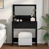 Bedroom Dressing Tables Black 80 x 39.6 x 135 cm