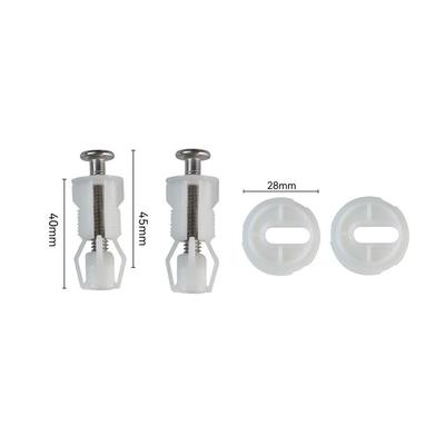 Creative Easy Installation Toilet Seat Hinges Repair Tools Universal Fixing Screws Replacement Attachment Bathroom Nut