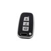TPU Leather Car Remote Key Cover Case Shell Key Fob for Genesis Equus Veloster Lafesta Sportage Forte Optima Soul Azera Sorento Protector Holder