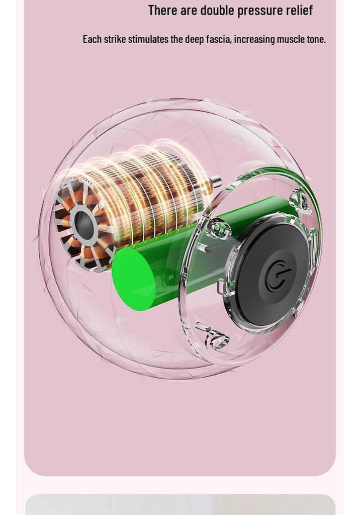 Electric Vibration Massage Ball for Muscle Relaxation and Fitness