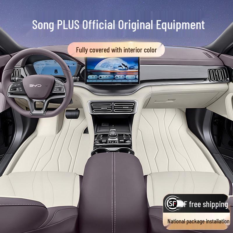 BYD Song PLUS DM-i/EV All-Inclusive Floor Mats for Interior Modification