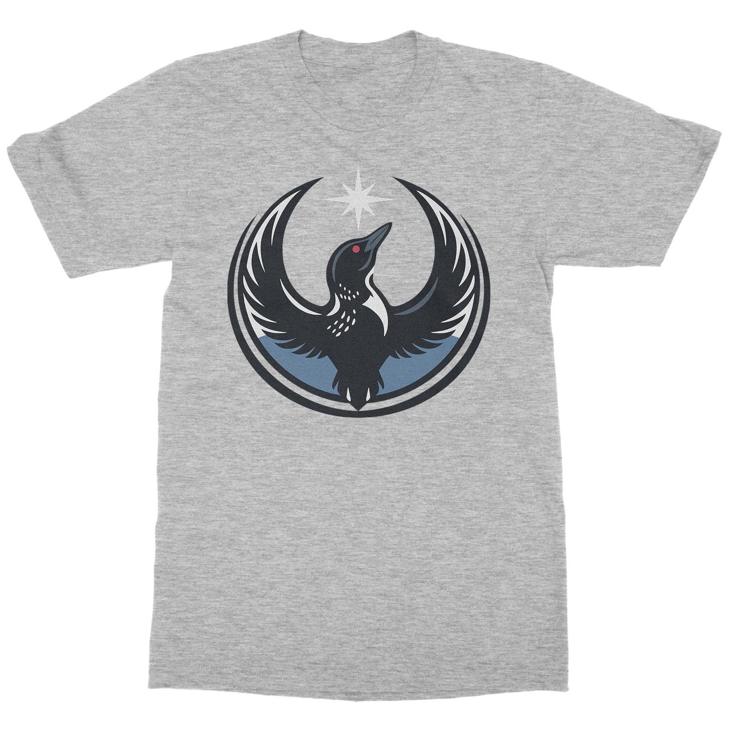 Minnesota Resistance Loon Bird Graphic Ice Protest Unisex T-Shirt L