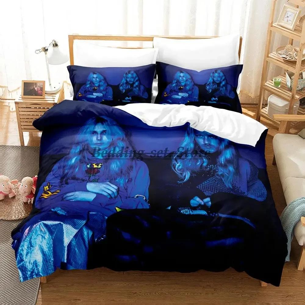 

Hip Hop 100 Gecs Bedding Set Single Twin Full Queen King Size Bed Set Aldult Kid Bedroom Duvetcover Sets 3D Print Bed Sheet Set 70x133cm 2pcs