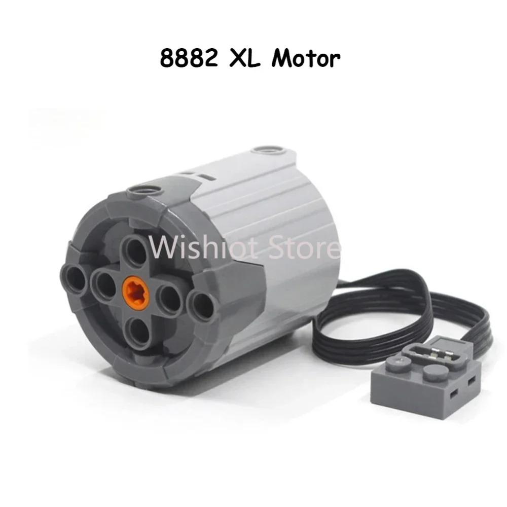 Legoeds-compatible MOC Technical Power Functions M Motor 8883 Modified Remote Control Power Group Train Lithium Battery Box 9686